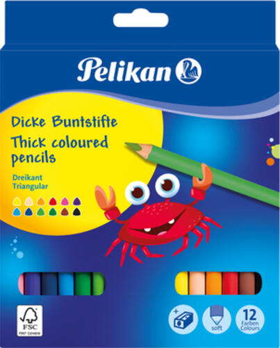Pelikan 700160 Buntstift Mehrfarbig 12 Stück(e)
