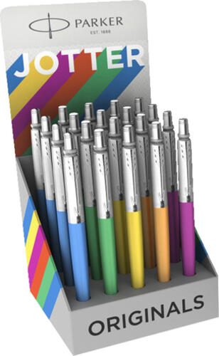 Parker 2075422 Tintenroller Anklippbarer versenkbarer Stift