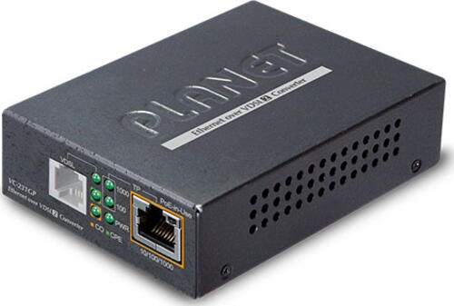 PLANET VC-231GP Netzwerk Medienkonverter 1000 Mbit/s Schwarz