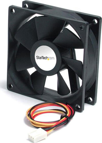 StarTech.com High Air Flow 9.25 cm Dual Ball Bearing Case Fan with TX3 Connector Computergehäuse Ventilator Schwarz