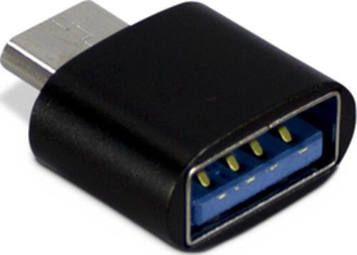 Inter-Tech 88885461 Kabeladapter USB Type C USB Type A Schwarz