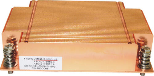 Fujitsu 38044271 Computerkühlsystem Prozessor Kühlkörper/Radiator Orange