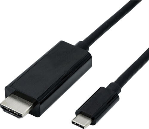 ROLINE 11045843 5 m USB Typ-C HDMI Typ A (Standard) Schwarz