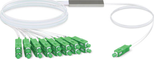 Ubiquiti UF-SPLITTER-16 InfiniBand/fibre optic cable 4,06 m SC 16x SC Weiß