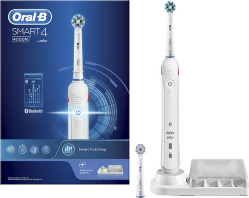 Oral-B 80314186 Elektrische Zahnbürste Erwachsener Rotierende-vibrierende Zahnbürste Weiß
