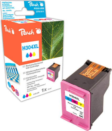 Peach Tinte color PI300-806 Druckerpatrone 1 Stück(e) Kompatibel Hohe (XL-) Ausbeute Cyan, Magenta, Gelb