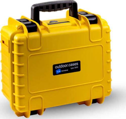 B&W International Outdoor Case Typ 3000 Koffer gelb