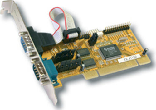 EXSYS EX-41150 2S Serial RS-232 / 1P Parallel Multi I/O PCI card, 32-Bit Schnittstellenkarte/Adapter