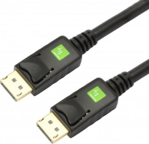 Techly ICOC-DSP-A-005 DisplayPort-Kabel 0,5 m Schwarz