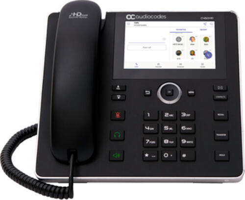 AudioCodes C450HD IP-Telefon Schwarz 8 Zeilen TFT WLAN