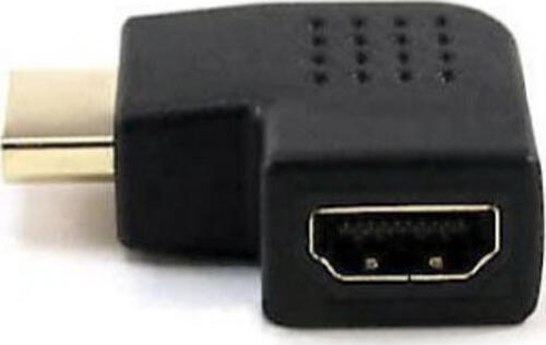 Techly IADAP-HDMI-R Kabeladapter Schwarz
