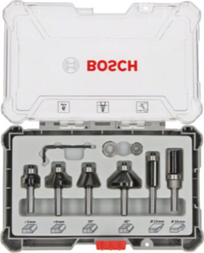 Bosch 2 607 017 470 Fräsaufsatz Bit-Satz 6 Stück(e)