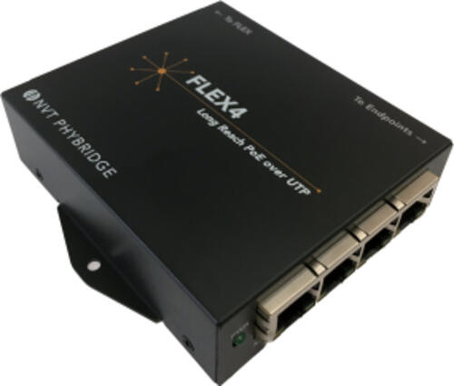 Phybridge NV-FLX-04 PoE-Adapter Schnelles Ethernet 55 V