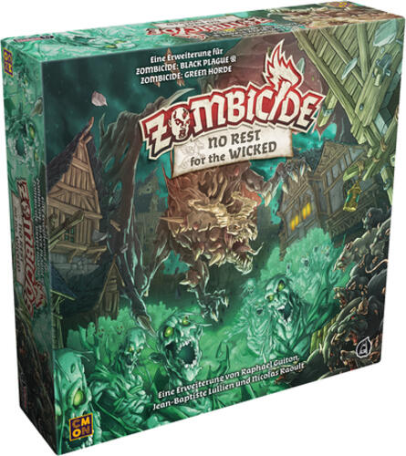 Asmodee Zombicide: Green Horde - No Rest for the Wicked Zombicide: Green Horde, Zombicide 60 min Brettspiel Rollenspiele
