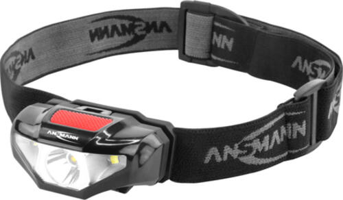Ansmann HD70B Schwarz Stirnband-Taschenlampe LED