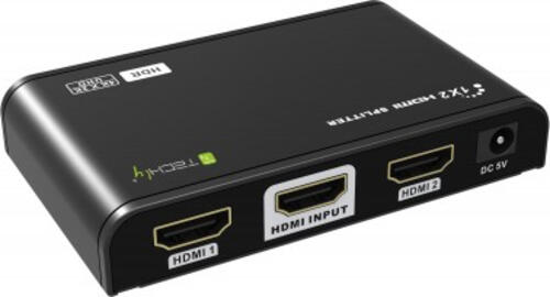 Techly IDATA-HDMI2-4K2HDR Videosplitter HDMI 2x HDMI