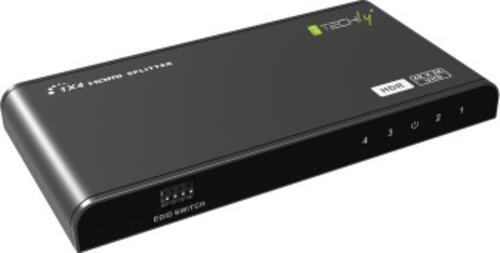 Techly IDATA-HDMI2-4K4HDR Videosplitter HDMI 4x HDMI