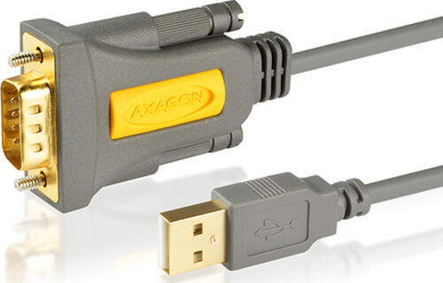 Axagon ADS-1PS Serien-Kabel Grau 1,5 m USB Typ-A DB-9
