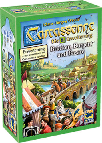 Asmodee Carcassonne Brettspiel Familie