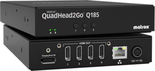 Matrox QuadHead2Go Q185 Multi-Monitor Controller Appliance / Q2G-DP4K