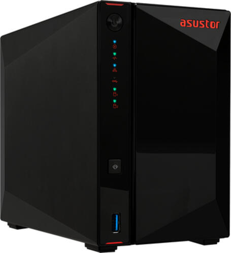 Asustor Nimbustor 2 AS5202T NAS Desktop Ethernet/LAN Schwarz J4005