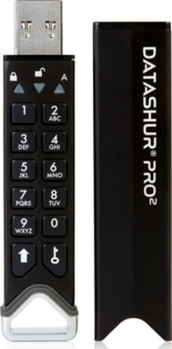iStorage datAshur PRO2 USB-Stick 512 GB USB Typ-A 3.2 Gen 1 (3.1 Gen 1) Schwarz
