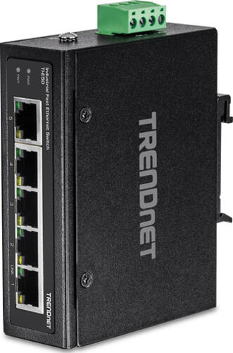 Trendnet TI-E50 Netzwerk-Switch Unmanaged Fast Ethernet (10/100) Schwarz
