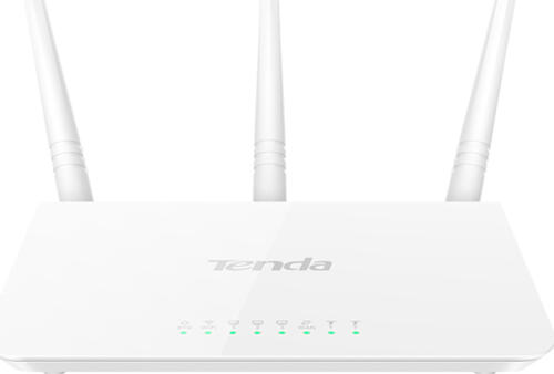 Tenda F3 WLAN-Router Schnelles Ethernet Weiß