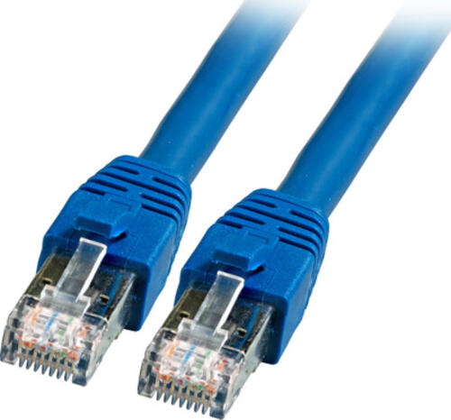 EFB Elektronik K5528BL.0.5 Netzwerkkabel Blau 0,5 m Cat8.1 S/FTP (S-STP)