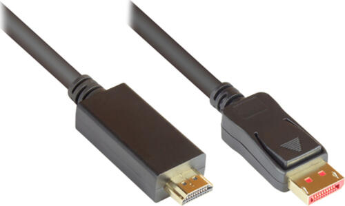 Good Connections Kabel DP1.4-St.-HDMI2.0-St. schwarz 1m