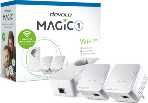 Devolo Magic 1 WiFi mini Network Kit 1200 Mbit/s Ethernet/LAN WLAN Weiß