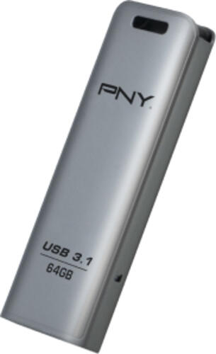 PNY FD64GESTEEL31G-EF USB-Stick 64 GB 3.2 Gen 1 (3.1 Gen 1) Edelstahl