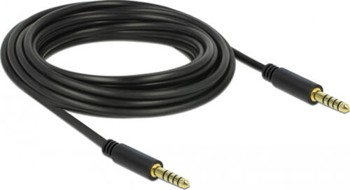 DeLOCK 85794 Audio-Kabel 5 m 4.4mm Schwarz