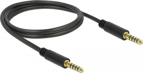 DeLOCK 85791 Audio-Kabel 1 m 4.4mm Schwarz