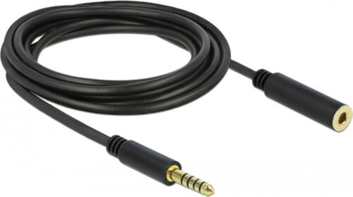 DeLOCK 85798 Audio-Kabel 3 m 4.4mm Schwarz