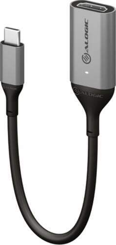 ALOGIC ULUCHD-ADP USB-Grafikadapter 3840 x 2160 Pixel Schwarz, Grau
