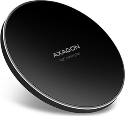 Axagon WDC-P10T Ladegerät für Mobilgeräte Handy, Smartphone, Tablet Schwarz USB Kabelloses Aufladen Schnellladung Drinnen