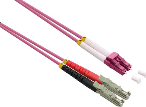 ROLINE 21.15.9470 InfiniBand/fibre optic cable 0,5 m E-2000 (LSH) 2x LC OM4 Violett
