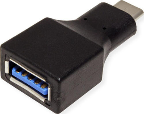 VALUE 12.99.9030 Kabeladapter USB Type C USB Type A Schwarz