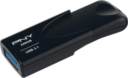 PNY Attache 4 USB-Stick 256 GB USB Typ-A 3.2 Gen 1 (3.1 Gen 1) Schwarz