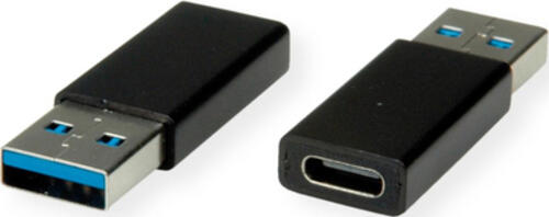 VALUE Adapter, USB 3.2 Gen 1, Type A - C, M/F USB Type A USB Type C Schwarz