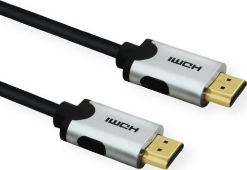 VALUE 11.99.5942 HDMI-Kabel 2 m HDMI Typ A (Standard) Schwarz