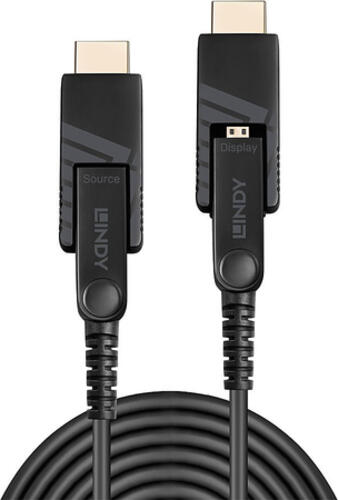 Lindy 38322 HDMI-Kabel 30 m HDMI Typ D (Mikrofon) Schwarz