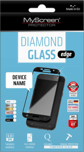 Quinta MYSCREEN Diamond Glass Edge Antiblend-Displayschutz Handy/Smartphone Apple 1 St&uuml;ck(e)