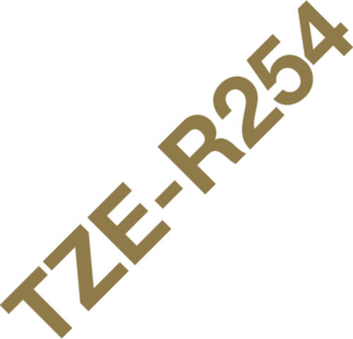 Brother TZE-R254 Farbband Gold