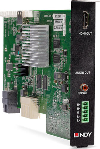 Lindy 38352 AV-Gerät-Schnittstellenkarte Eingebaut HDMI Schwarz