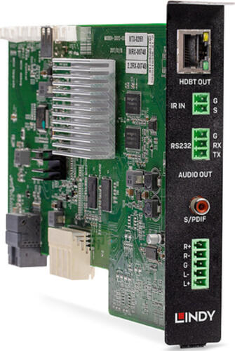 Lindy 38354 AV-Gerät-Schnittstellenkarte Eingebaut HDBaseT 2.0 Schwarz
