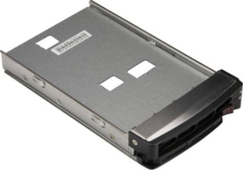 Supermicro MCP-220-73301-0N Speicherlaufwerksgehäuse HDD / SSD-Gehäuse Schwarz, Edelstahl 3.5