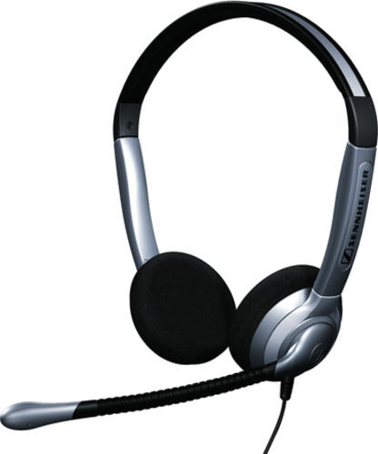 Sennheiser CC515 Headset Kopfh&ouml;rer Schwarz, Silber
