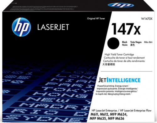 HP LaserJet 147X Schwarz Original Tonerkartusche mit hoher Reichweite
